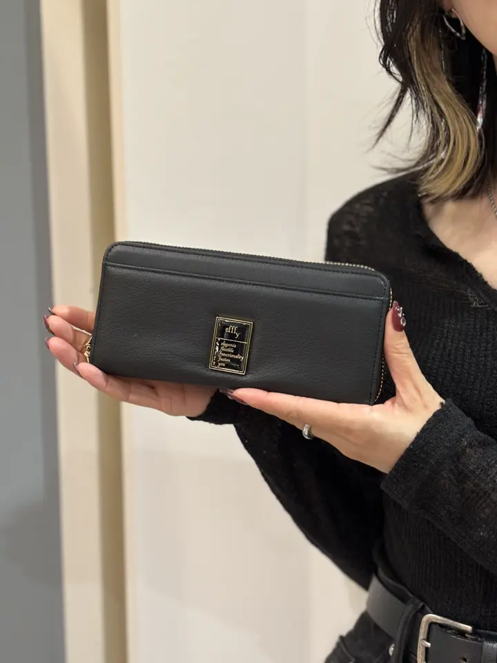 エフィー 長財布 ラウンドファスナー レディース GV6-001 efffy | 牛革