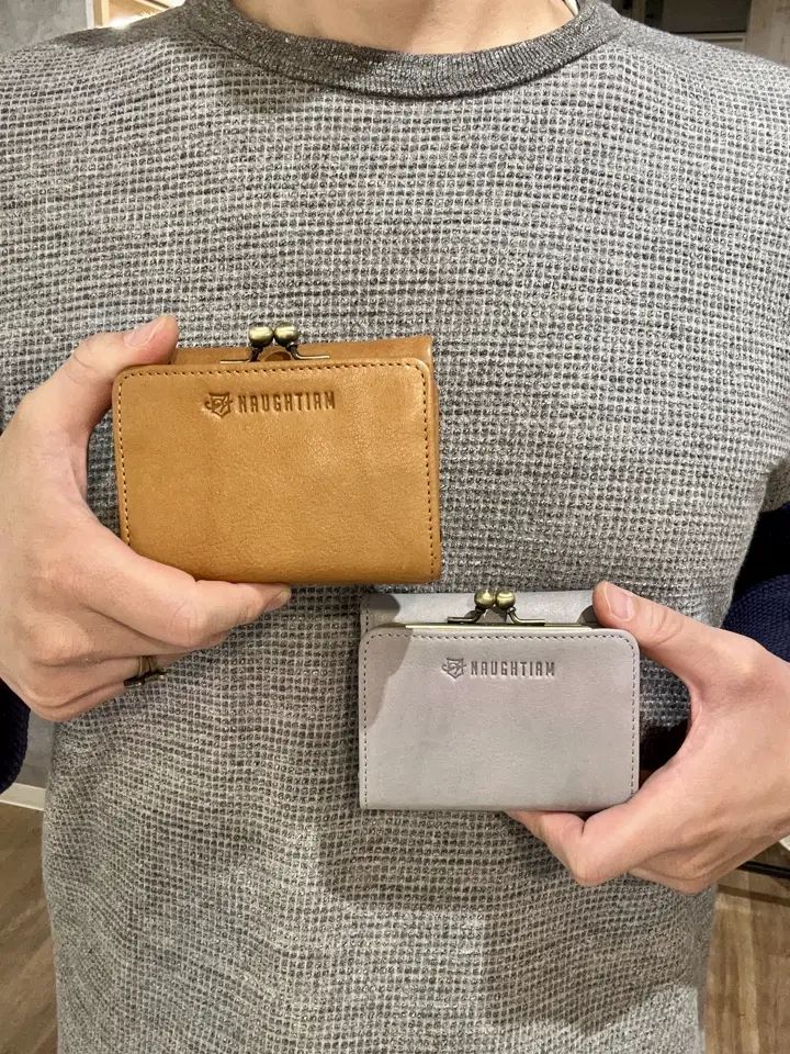 ノーティアム 三つ折り財布 メンズ EBG07ZKMNT782 NAUGHTIAM ｜がま口