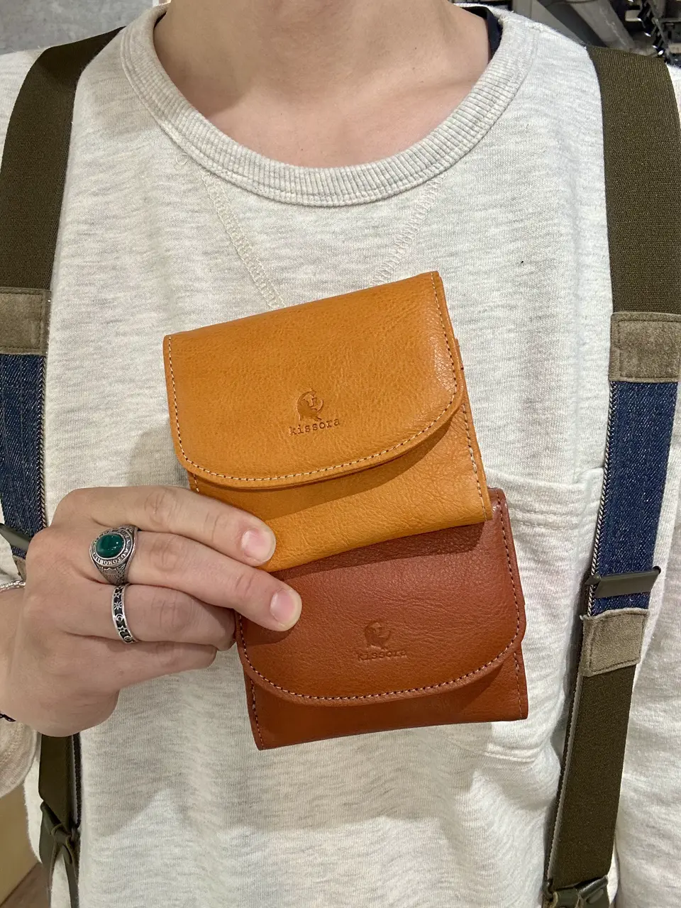 キソラ 二つ折り財布 セラゾール ユニセックス KIPT-098 kissora