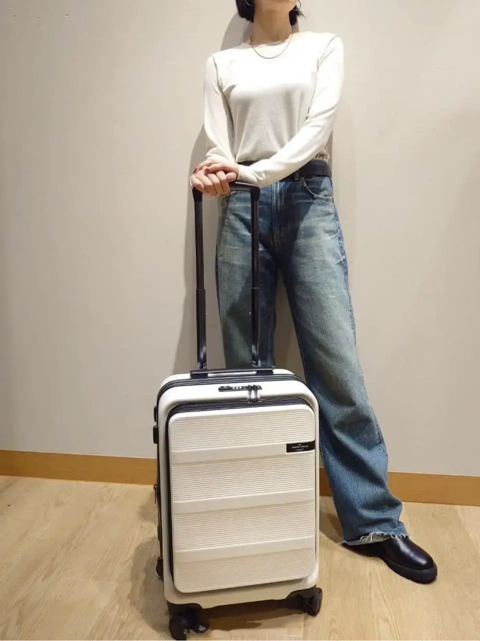 専用ベ トランジットラウンジ スーツケース リップル プラス 37(42)L 46cm 3.6