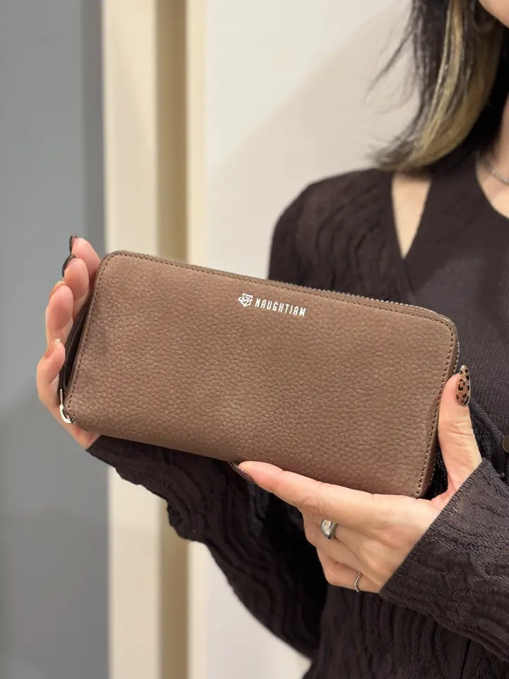 ノーティアム 長財布 ラウンドファスナー メンズ E0723321140A