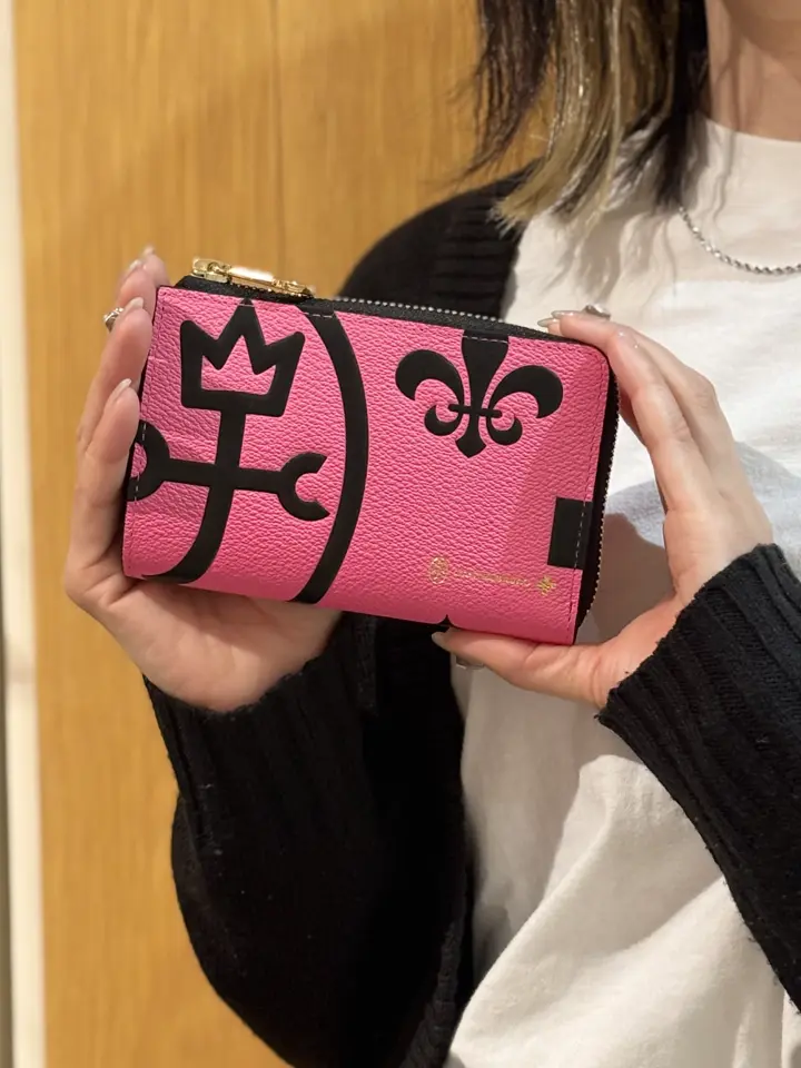 カステルバジャック 財布 二つ折り 本革 L字ファスナー 限定販売