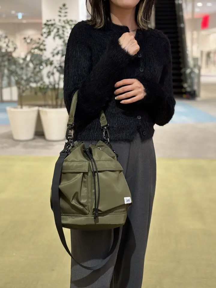 Lee 巾着バッグ 2WAY ナイロン レディース 320-1395 KB-01 リー