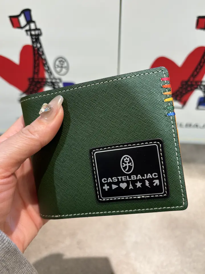 カステルバジャック 財布 二つ折り 本革 ソート 034613 メンズ