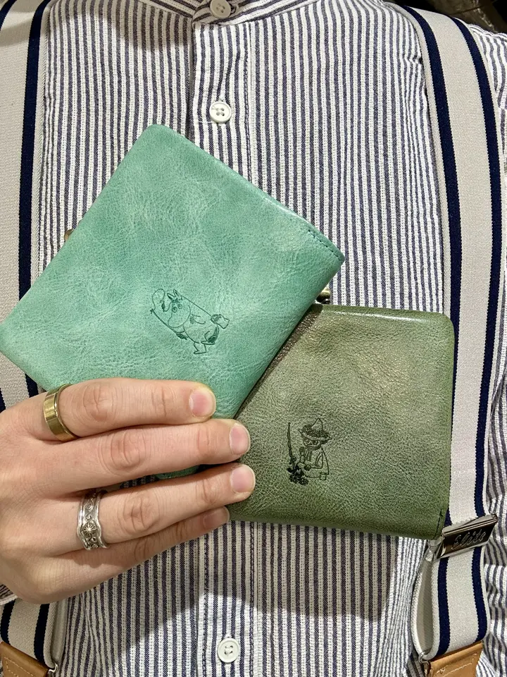 ノーティアム ムーミン 二つ折り財布 メンズ レディース