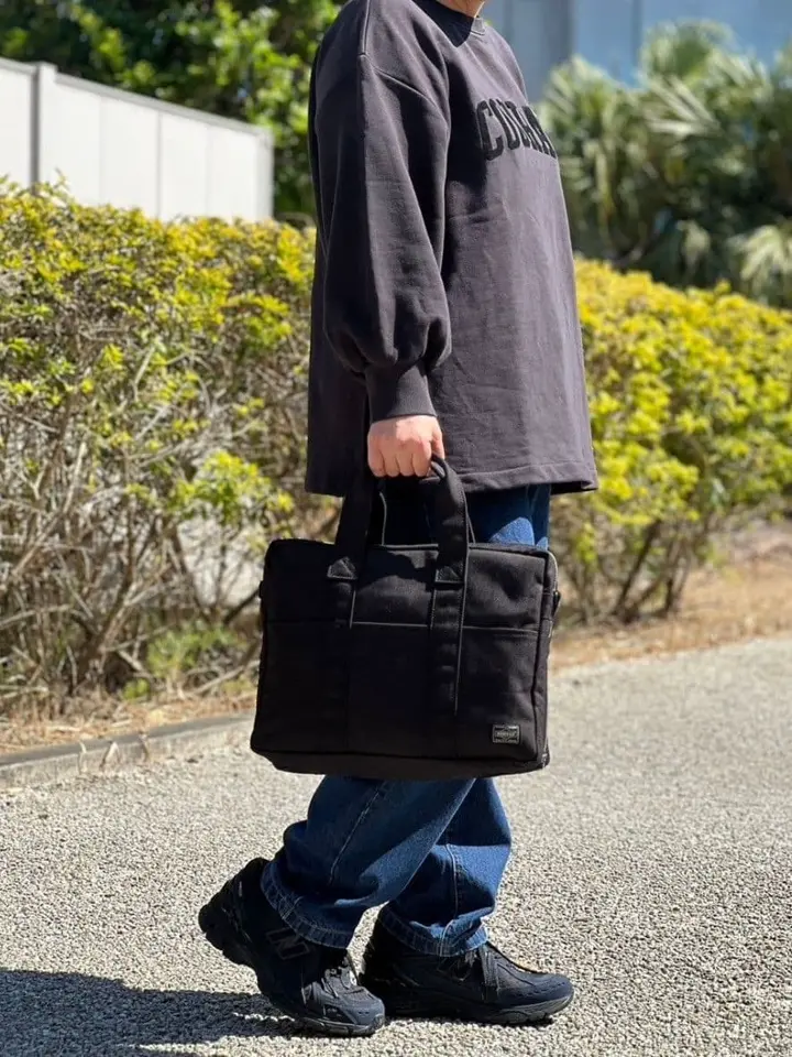 未使用級 ポーター スモーキー 2way ショルダーバッグ ブリーフケース レア ポーター スモーキー 2WAYブリーフケース A4 592-27530｜ONLINE