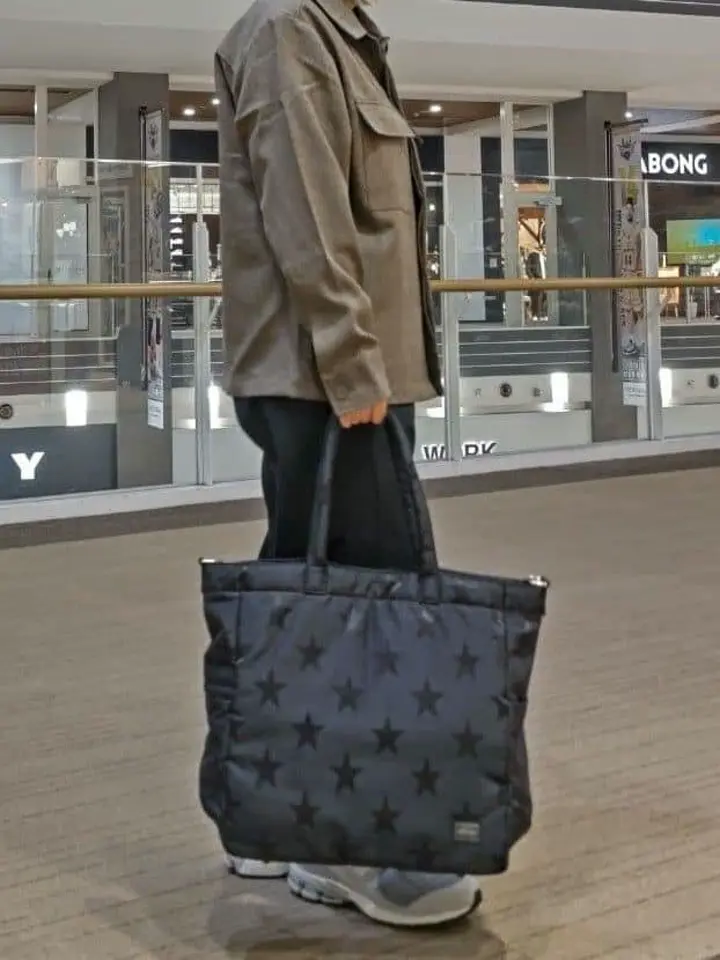 希少 ポーター フラッグ 2way トートバッグ 黒 星柄 大容量 軽量 肩掛け FLAG(フラッグ) 2WAY TOTE BAG | 吉田カバンホームページ