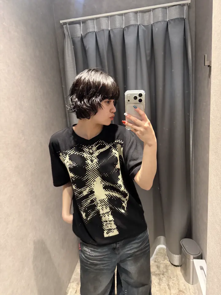ドットボーンサーマルヘンリーネックTシャツ – YZ