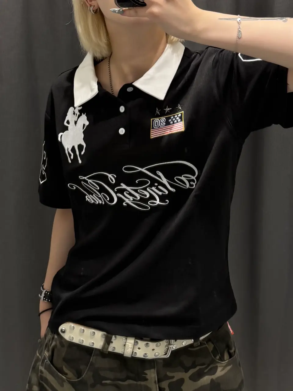 Horse Girl Logo S/S Polo Shirt – YZ
