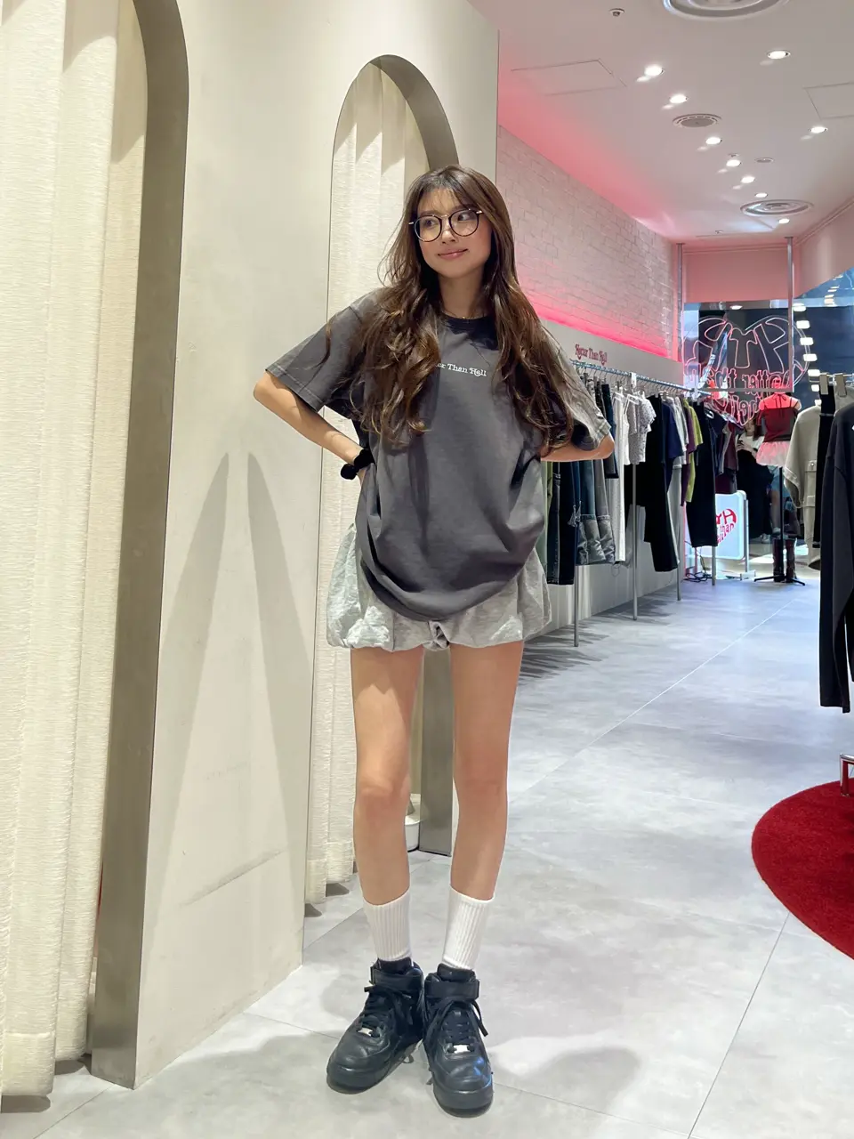 glitter balloon shorts – YZ
