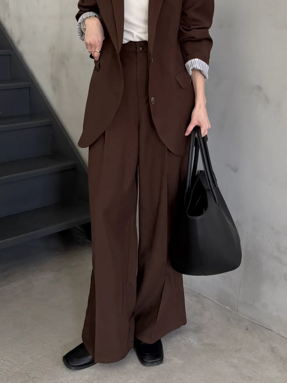 AKRIS 茶色スーツ 38 美品 上品 楽天市場】2点セット【ジャケット＋