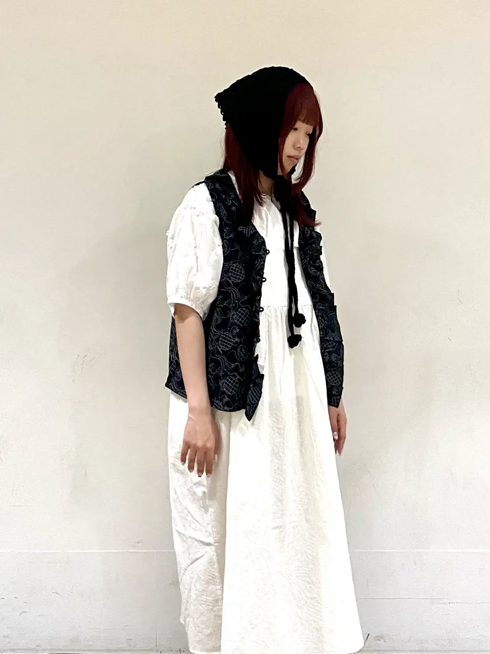 セール】 【メルヘン×Samansa Mos2】総刺繍ワンピース（オフホワイト