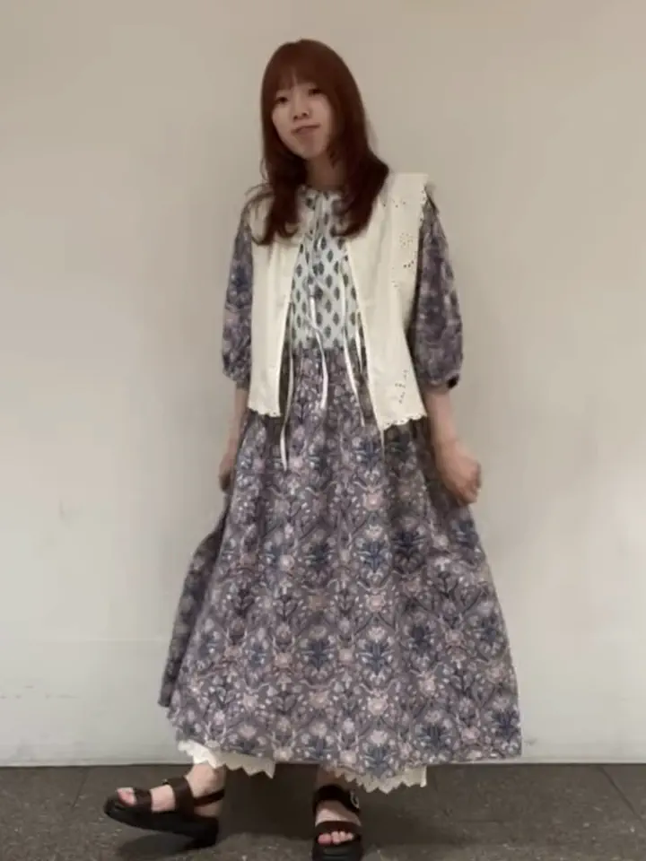 セール】 インド総柄アソートワンピース（ピンク/オレンジ/パープル