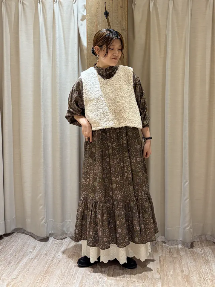 新品　TSUHARU ツハルSM2 中綿カットワークキルトジャケット　キナリ 公式通販】TSUHARU by Samansa Mos2（ツハル バイ サマンサモスモス）