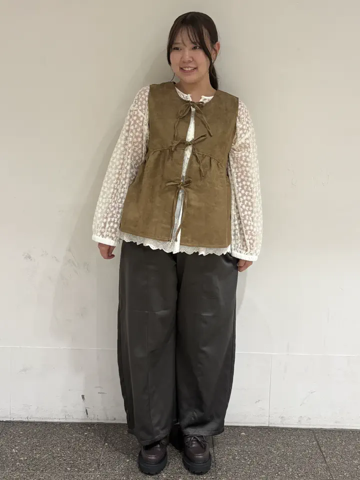 セール】 チュール刺繍ギャザーブラウス（オフホワイト/ブラック