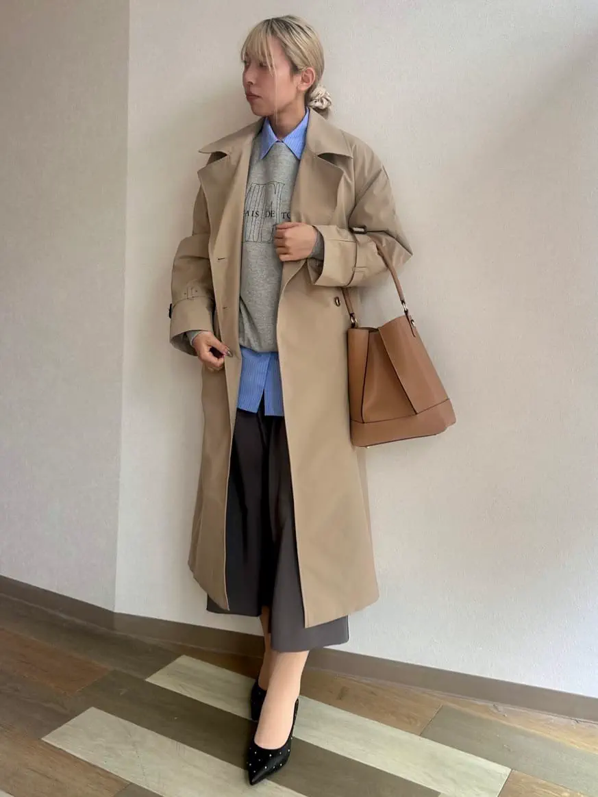 セール】 ロングトレンチコート《2026 spring catalog item