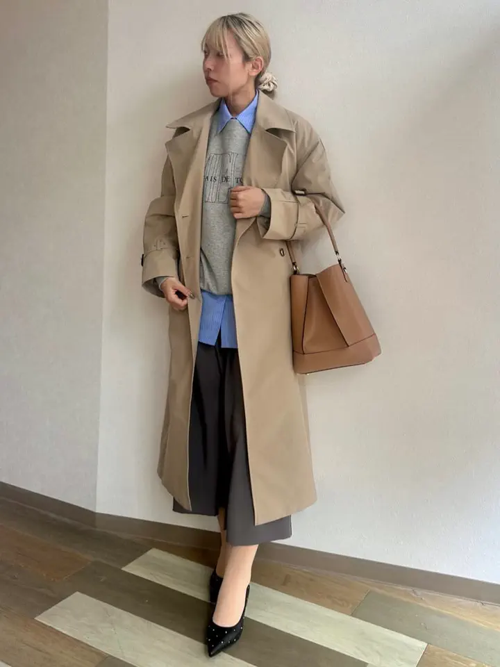 セール】 ロングトレンチコート《2026 spring catalog item