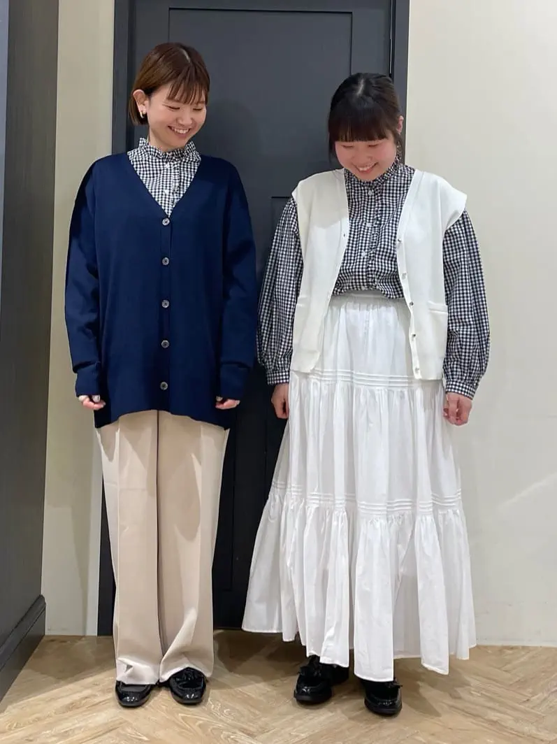 セール】 総針ポケット付きVネックベスト《2026 spring catalog item