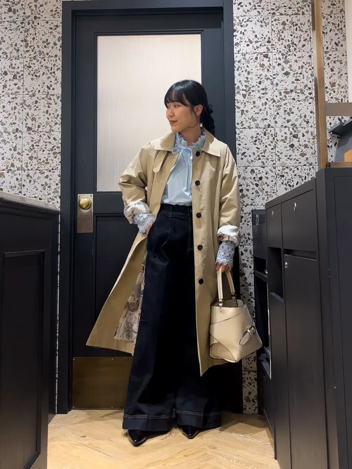 セール】 ステンカラーコート《2026 spring catalog item》（ベージュ