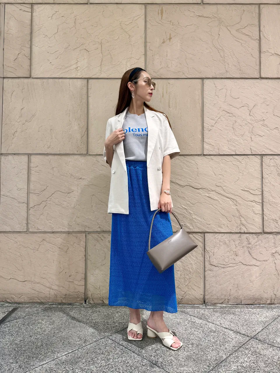セール】 レースプリーツナロースカート《2026 SUMMER LOOK item