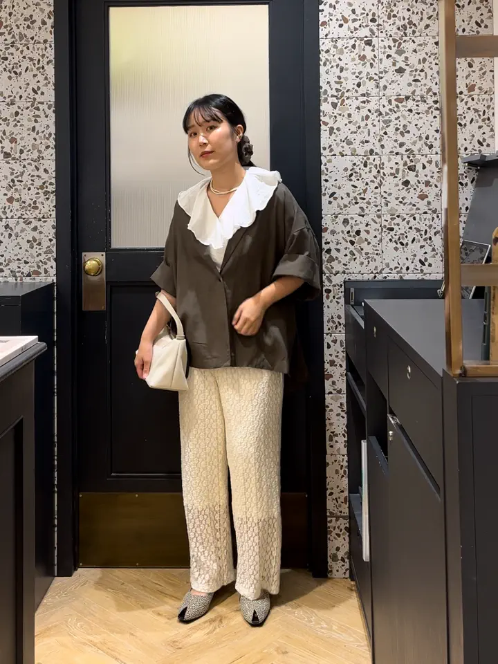 セール】 カットレースイージーパンツ《2026 SUMMER LOOK item》（オフ
