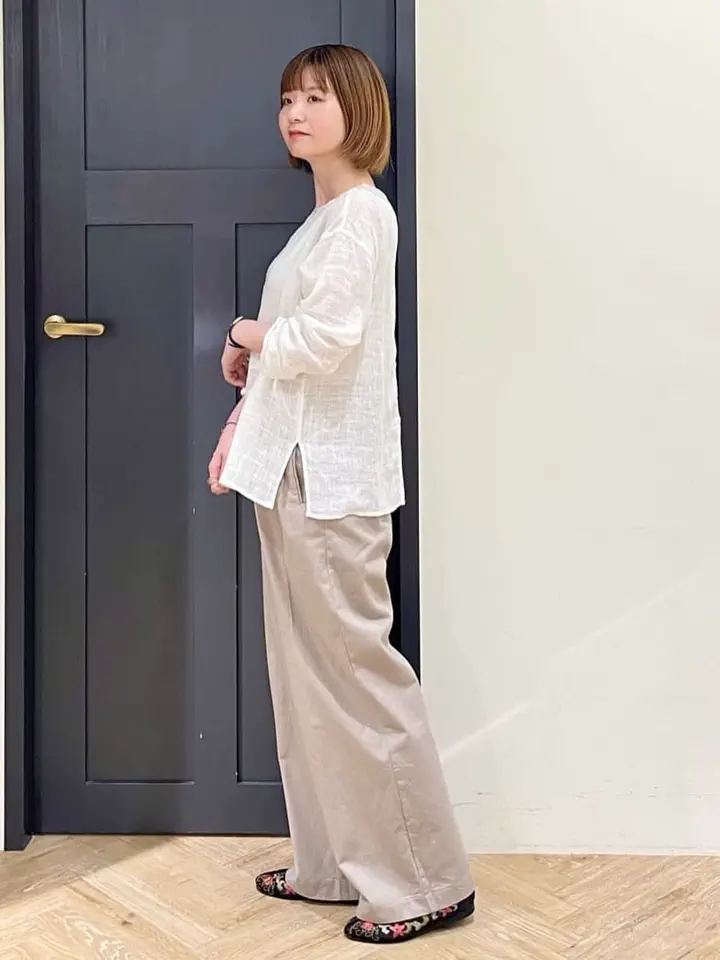 セール】 ハイウエストワイドチノパンツ《2026 spring catalog item