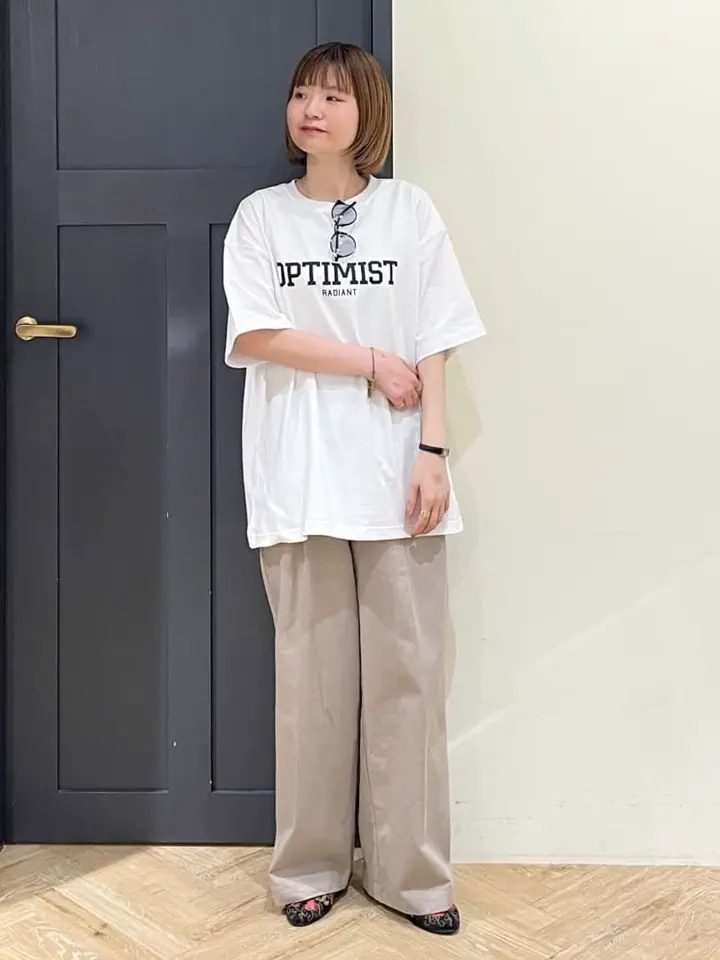 セール】 ハイウエストワイドチノパンツ《2026 spring catalog item