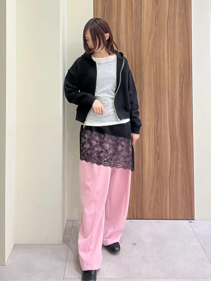 セール】 ポンチハイウエストカーブパンツ《2026 spring catalog item