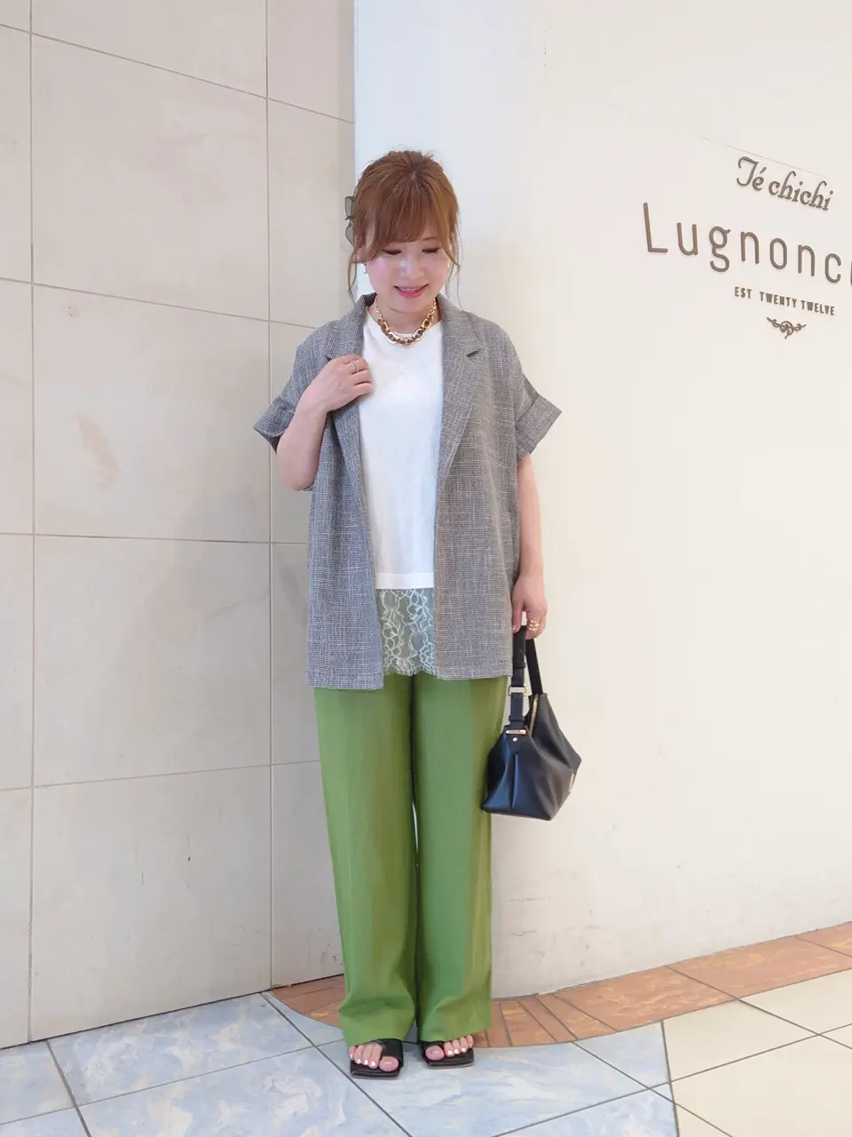 カラミメッシュジャケット《2026 SUMMER LOOK item》（ブラック