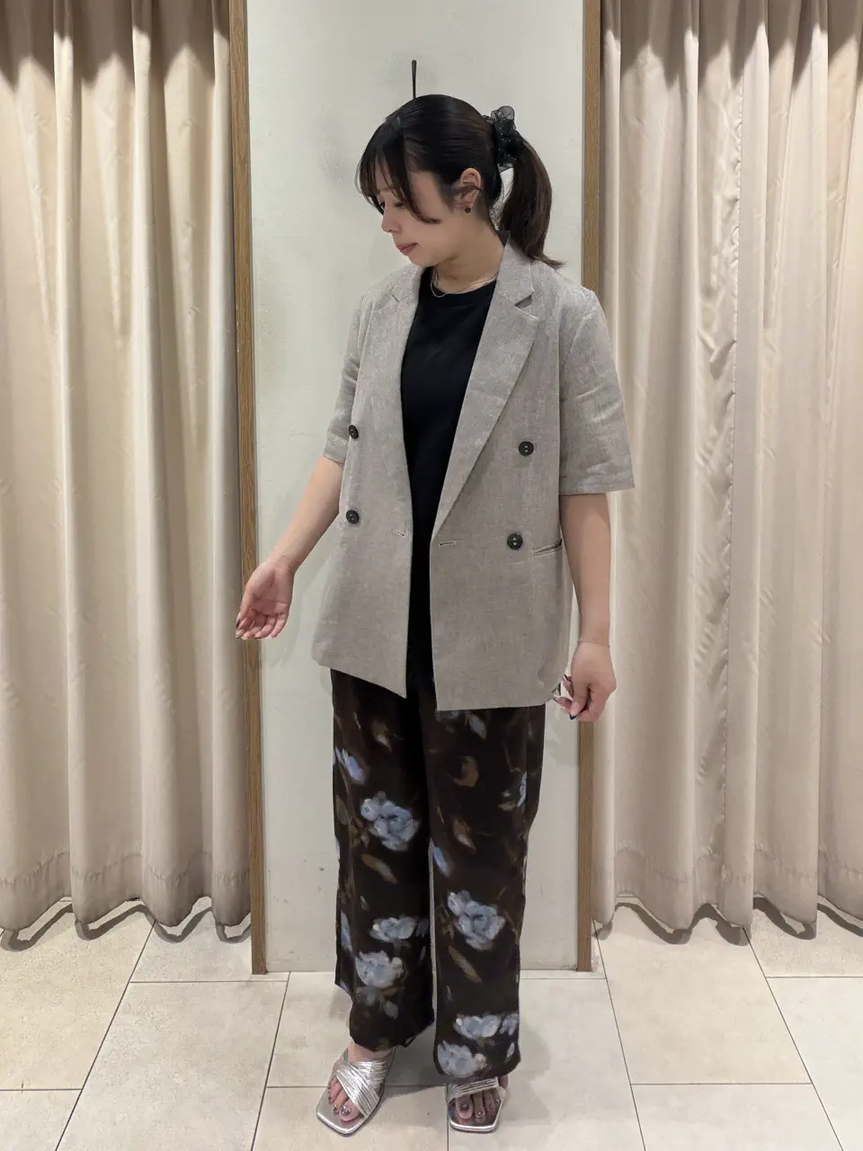 セール】 アソートプリントイージーパンツ《2026 SUMMER LOOK item