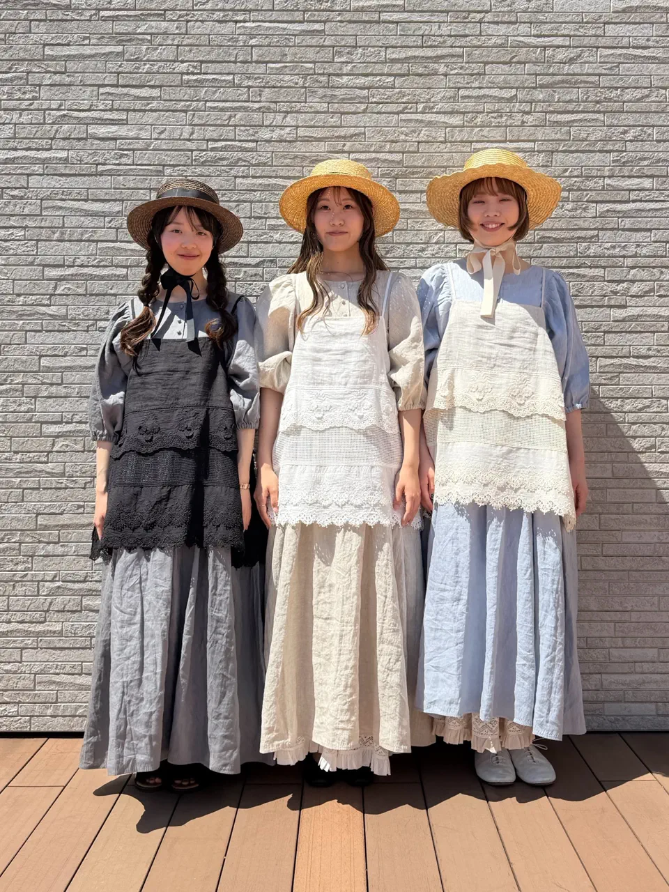 サマンサモスモス✿立川限定✿リネンヨーク切替ギャザーワンピース 立川店/EC限定】リネンヨーク切替ギャザーワンピース