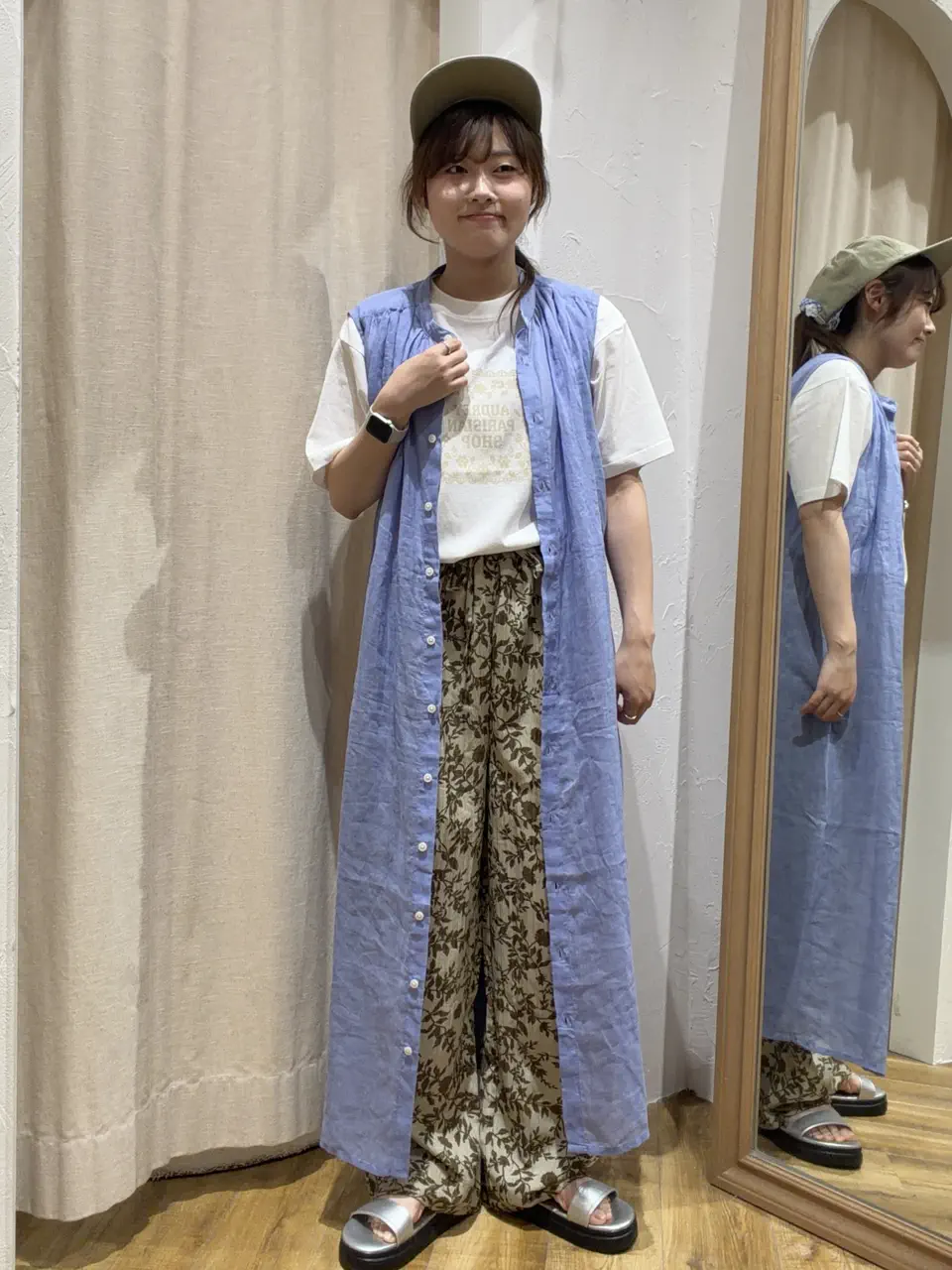 公式通販】Samansa Mos2 blue（サマンサモスモス ブルー）