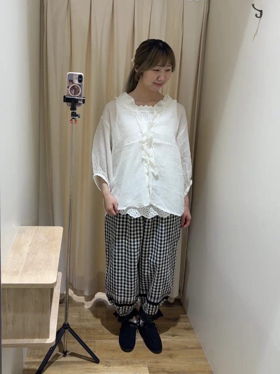 ツハル TSUHARU サマンサモスモス 中綿カットワークキルトジャケット新品 ツハル TSUHARU サマンサモスモス 中綿カットワークキルトジャケット
