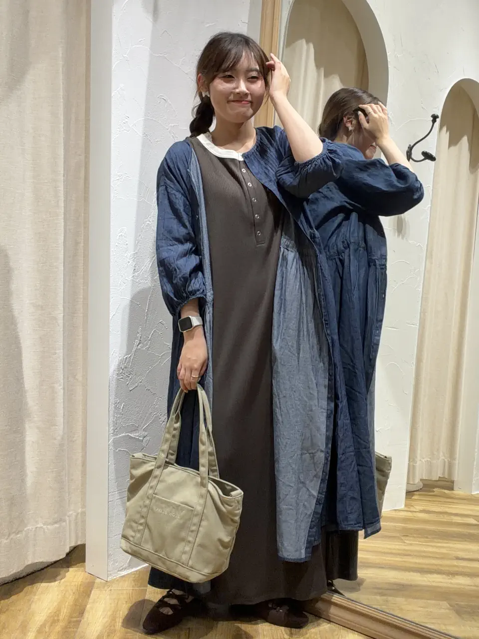 セール】 【接触冷感】柄アソートワンピース《限定カラーあり