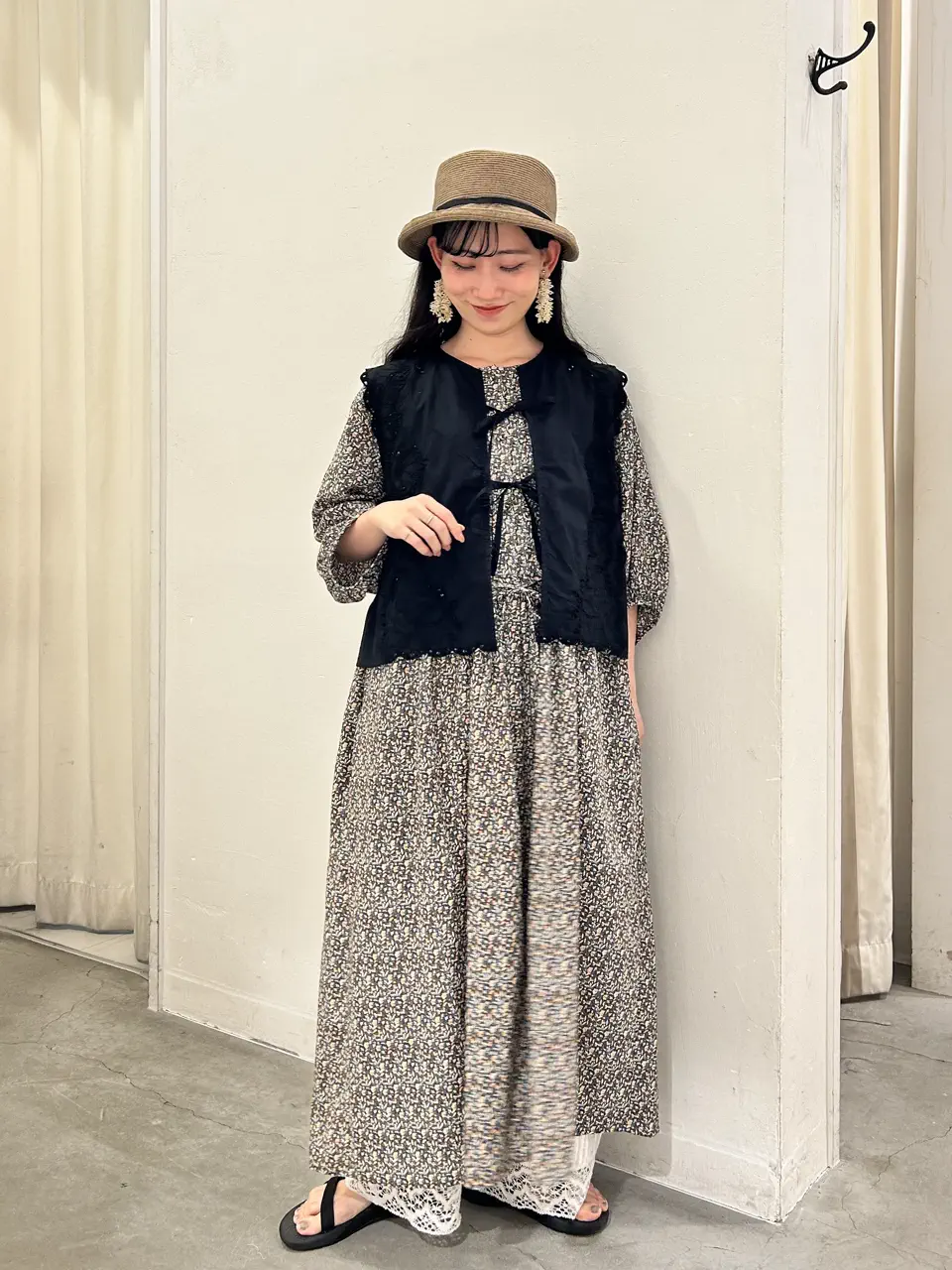 新品　TSUHARU ツハルSM2 中綿カットワークキルトジャケット　キナリ 公式通販】TSUHARU by Samansa Mos2（ツハル バイ サマンサモスモス）