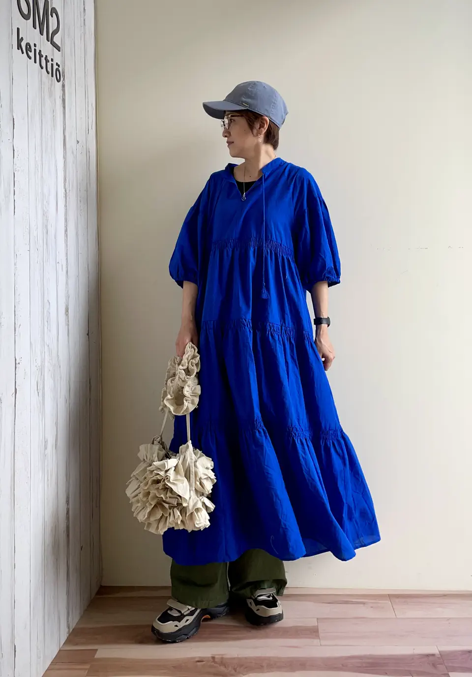 公式通販】Samansa Mos2 blue（サマンサモスモス ブルー）