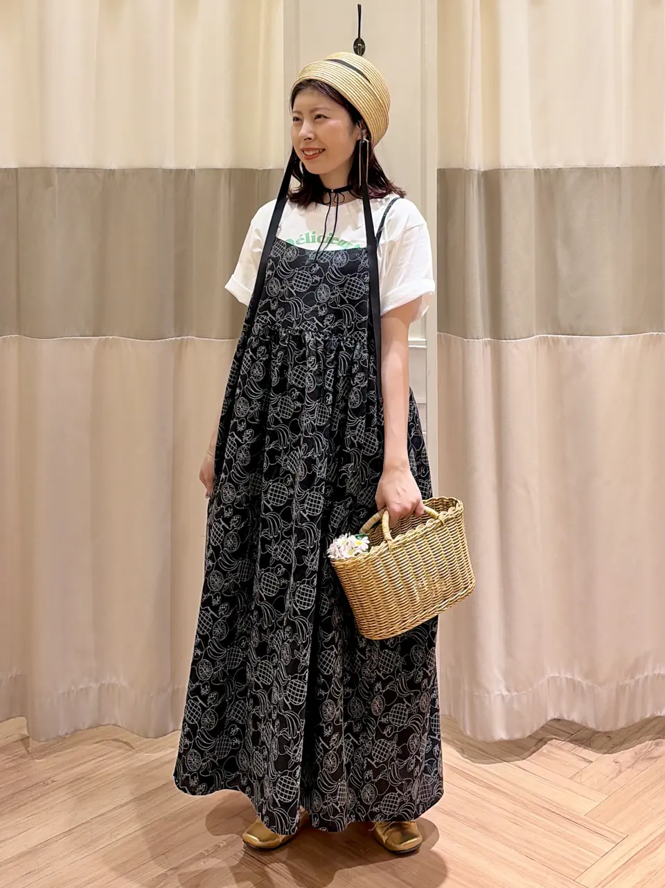 セール】 【メルヘン×Samansa Mos2】総刺繍ワンピース（オフホワイト