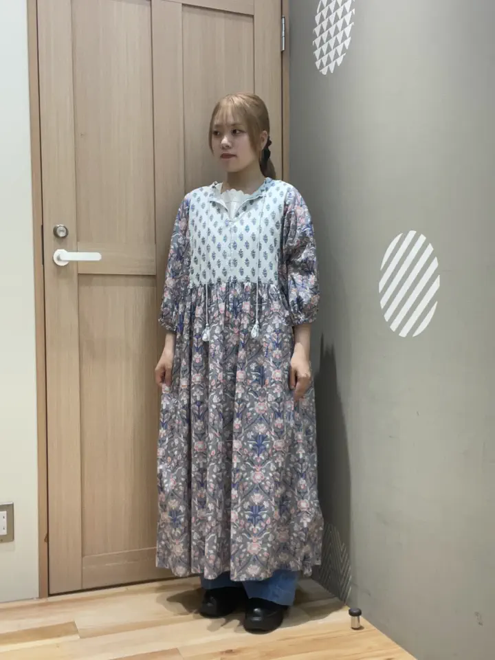 セール】 インド総柄アソートワンピース（ピンク/オレンジ/パープル