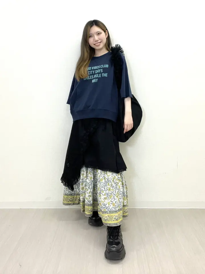 セール】 インド綿柄スカート(ピンク/イエロー/ブルー/ボトムス セール】 インド綿柄スカート(ピンク/イエロー/ブルー/ボトムス