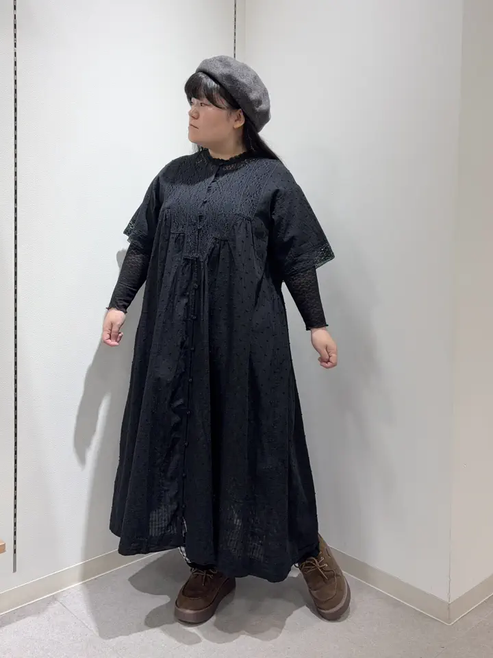 セール】 裾レース×ピンタックギャザーパンツ《限定カラーあり
