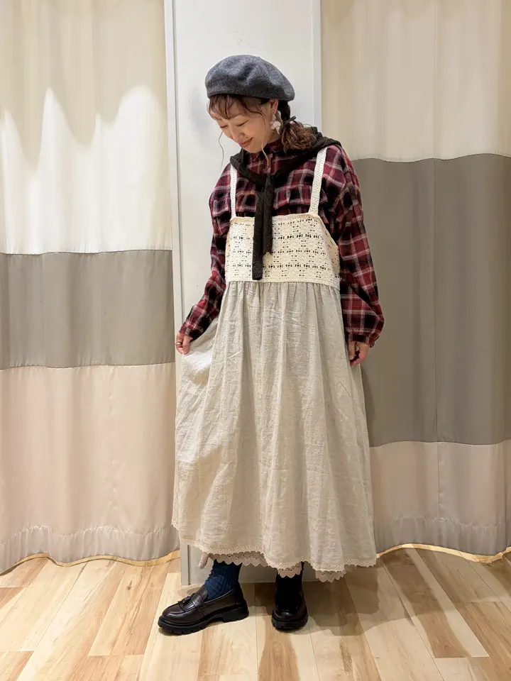 M〉【kazumi×Samansa Mos2】キャミワンピース《WEB限定カラーあり