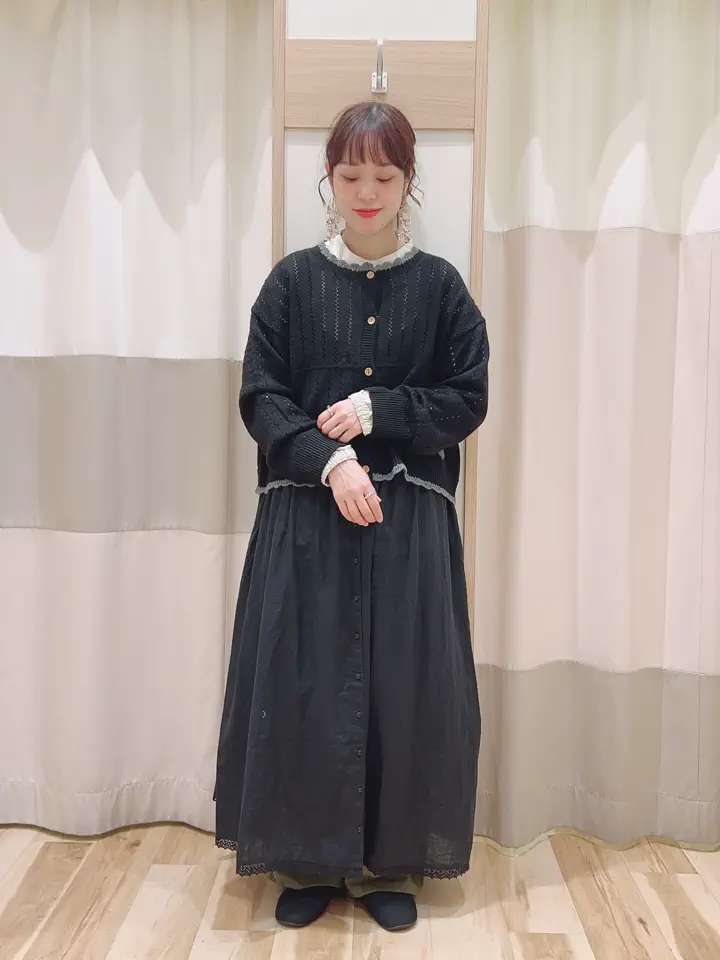 kazumi×SamansaMos2 / キャミワンピース ネイビー M セール】 〈M〉【kazumi×Samansa Mos2】キャミワンピース《WEB限定