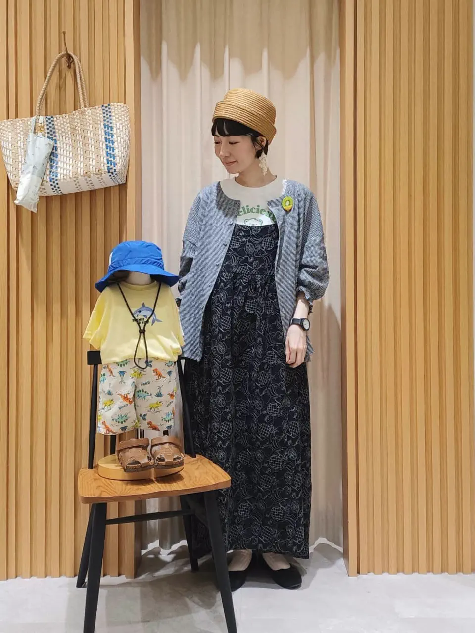 セール】 【140・150】ハーフ丈ひんやりパンツ（ミント/ネイビー
