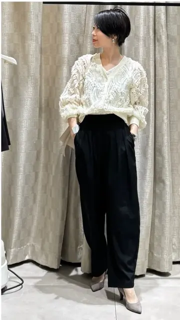 ストレッチテックコクーンパンツ