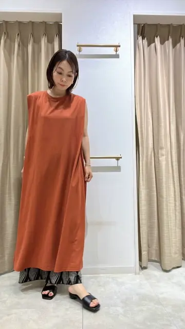 新品未使用　ビッキー　カノコタックフレアワンピース≪手洗い可能≫ 新色追加】カノコ肩タックフレアワンピース