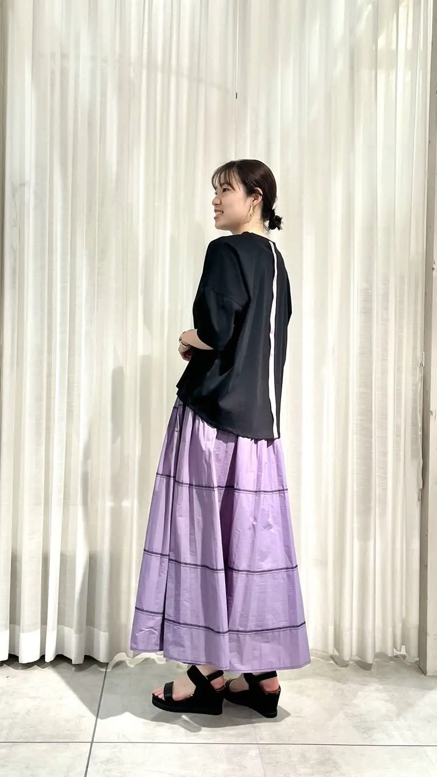 新品 2016年冬 限定 ロングカーデ 薄紫 imgrc0073455745.jpg