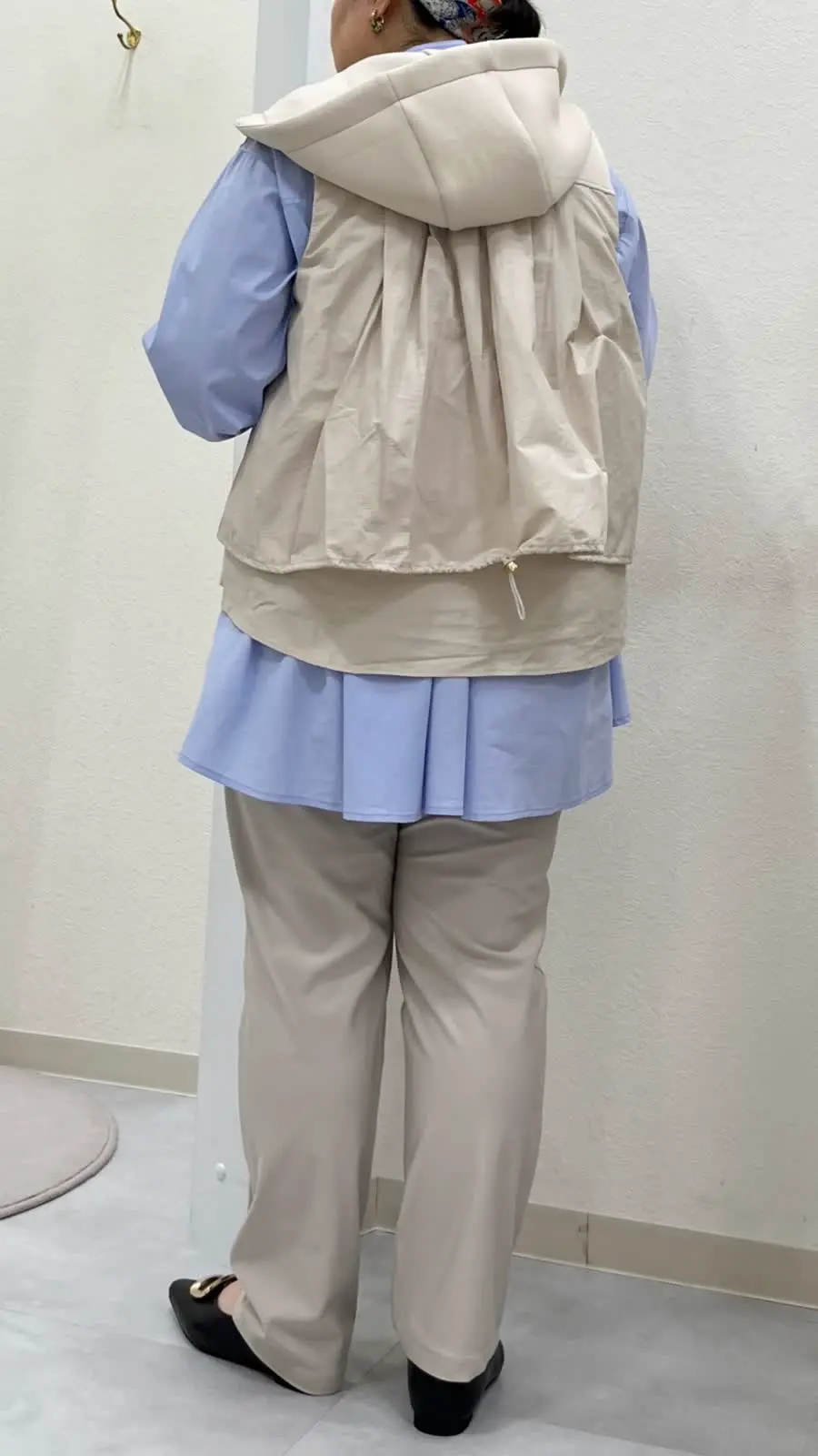 新作商品 中綿ドッキングベスト ジャケット・アウター