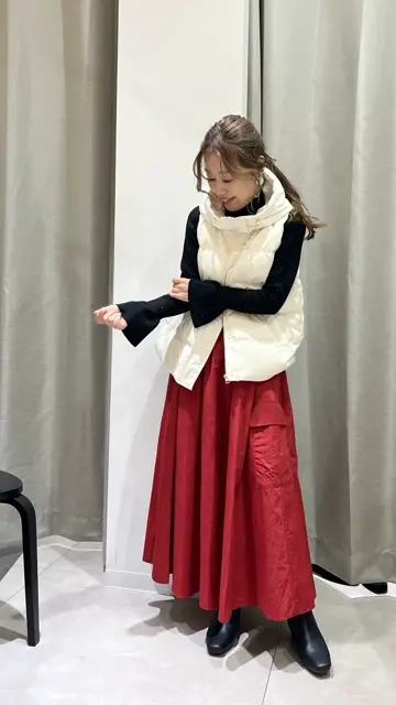 スクエアトゥロングブーツ