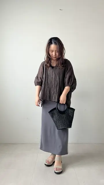 大きいサイズ】ビスチェドッキング風チュニック(チュニック