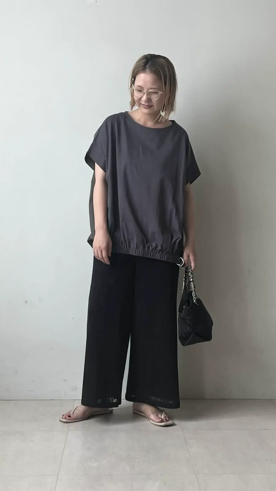 カーテンレースパンツ